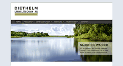Desktop Screenshot of diethelm-umwelttechnik.com